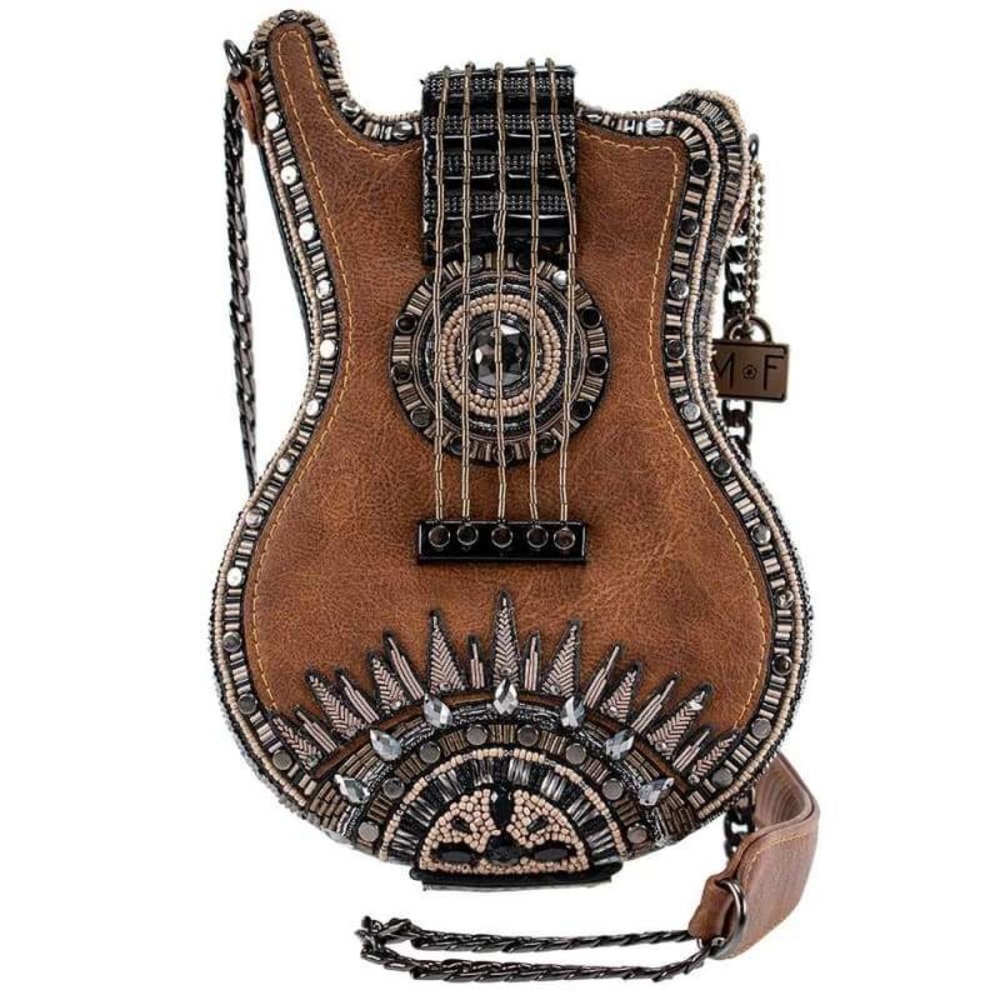 Mary Frances Open Mic bag crossbody purse shoulder chain beaded western cowgirl